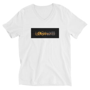 Unisex Short Sleeve V-Neck T-Shirt